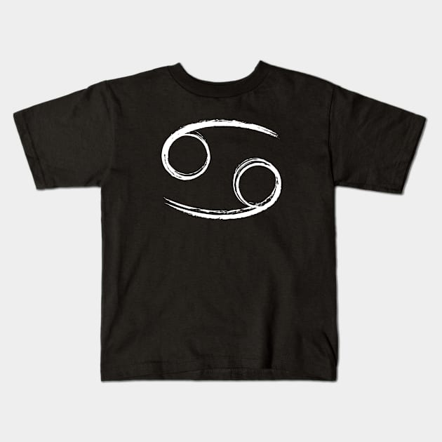 Cancer zodiac sign Kids T-Shirt by Florin Tenica